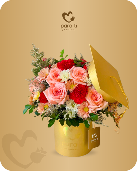 BOX GRADUACIÓN GOLD